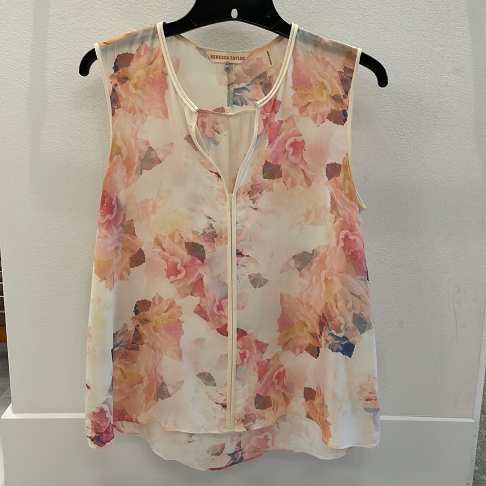 Rebecca Taylor Floral Blouse